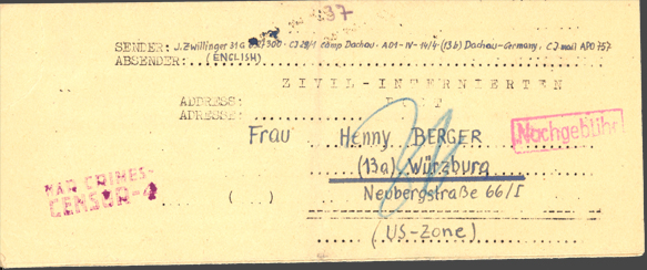 The Spungen Holocaust Postal Collection - 纳粹之祸