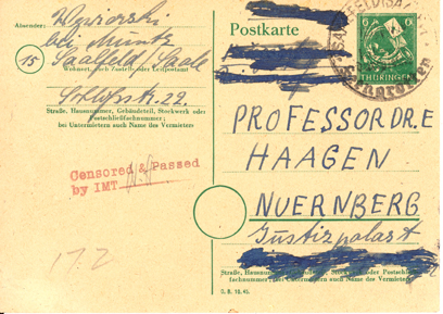 The Spungen Holocaust Postal Collection - 纳粹之祸