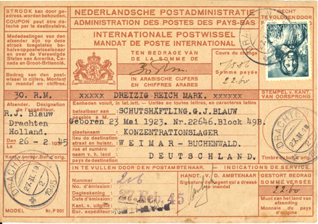 The Spungen Holocaust Postal Collection - 纳粹之祸