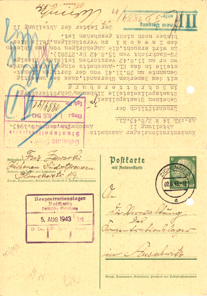 The Spungen Holocaust Postal Collection - 纳粹之祸