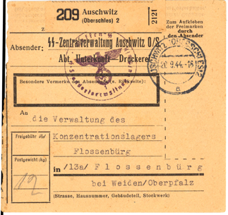 The Spungen Holocaust Postal Collection - 纳粹之祸