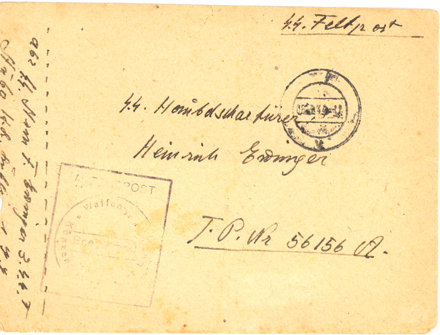 The Spungen Holocaust Postal Collection - 纳粹之祸