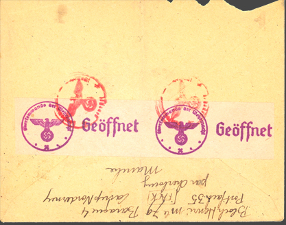 The Spungen Holocaust Postal Collection - 纳粹之祸