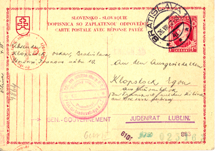 The Spungen Holocaust Postal Collection - 纳粹之祸