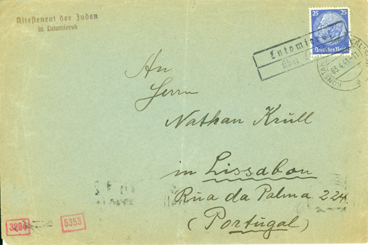 The Spungen Holocaust Postal Collection - 纳粹之祸